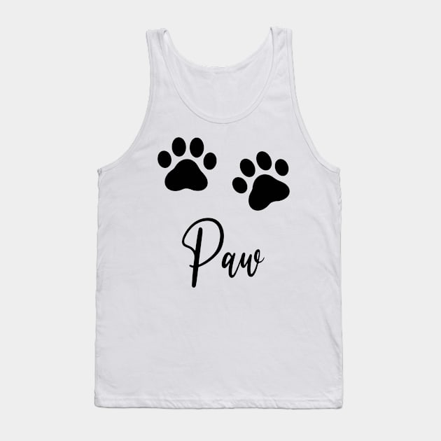 Paw prints Tank Top by smoochugs